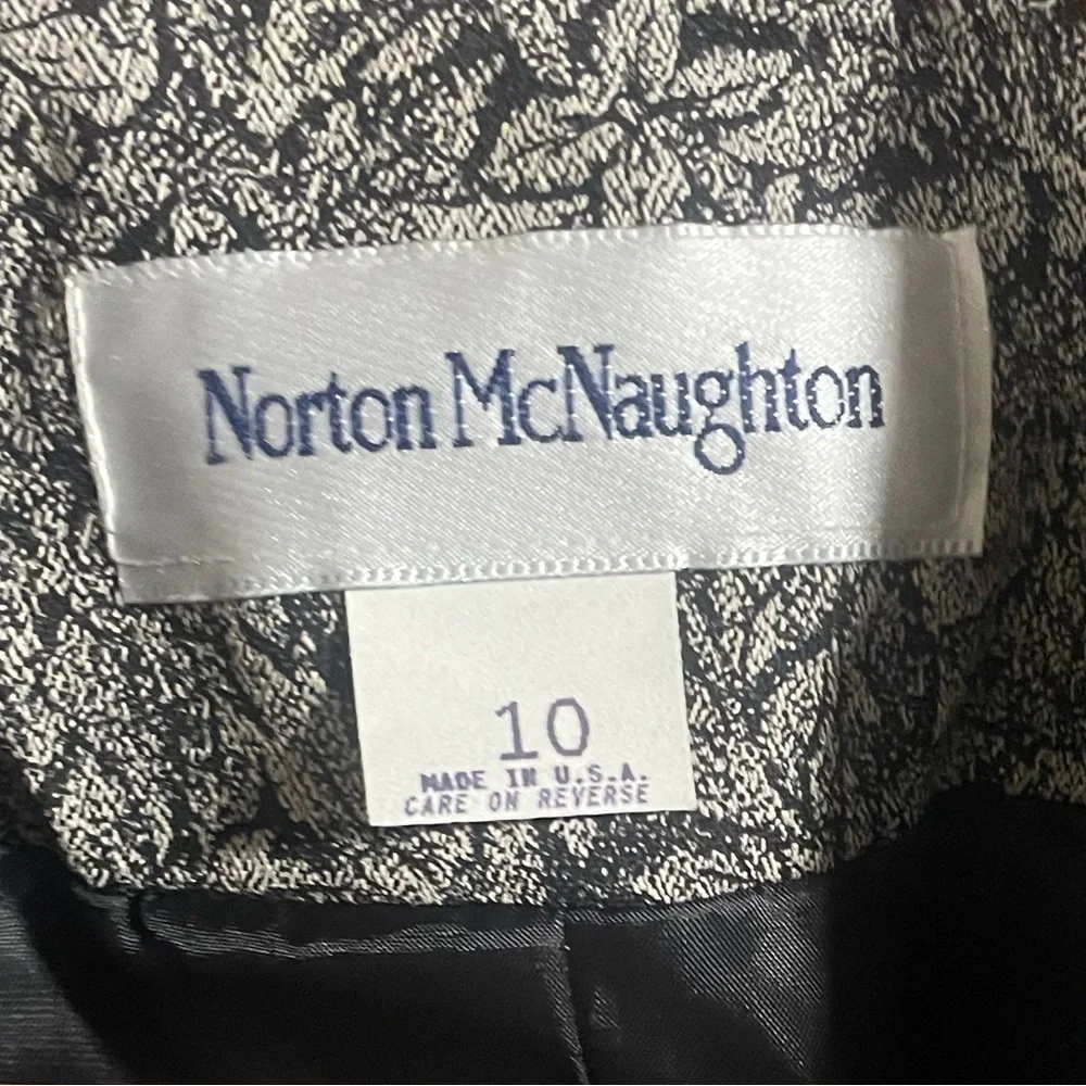 Norton McNaughton Vintage Women’s Floral Blazer Sz 10